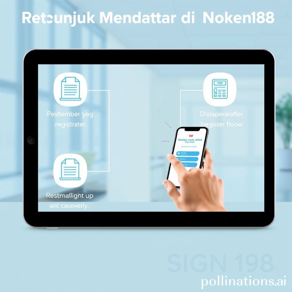 Petunjuk Mendaftar di Noken188